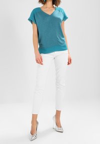 s.Oliver Camiseta estampada - teal
