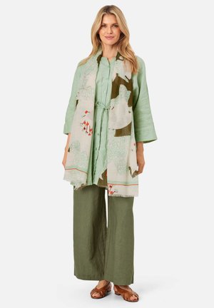 Scarf - frosty green