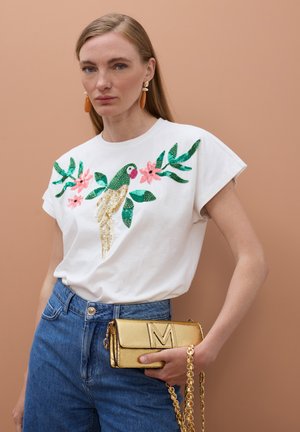 LOLA CASADEMUNT, CROSS BODY BAG - Clutch - gold-coloured