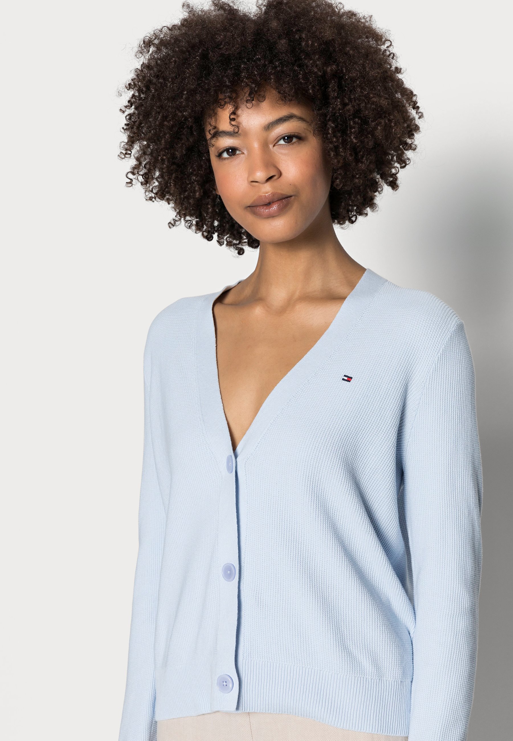 cardigan feminino tommy hilfiger