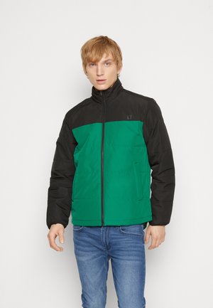 Only & Sons ONSMELVIN LIFE LIGHT JACKET - Let jakke / Sommerjakker - black/verdant green