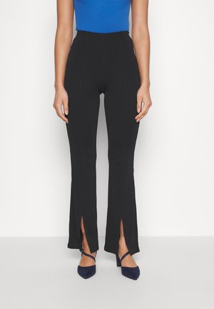 ONLY Tall ONLFIONA SLIT PANT  - Παντελόνι - BLACK
