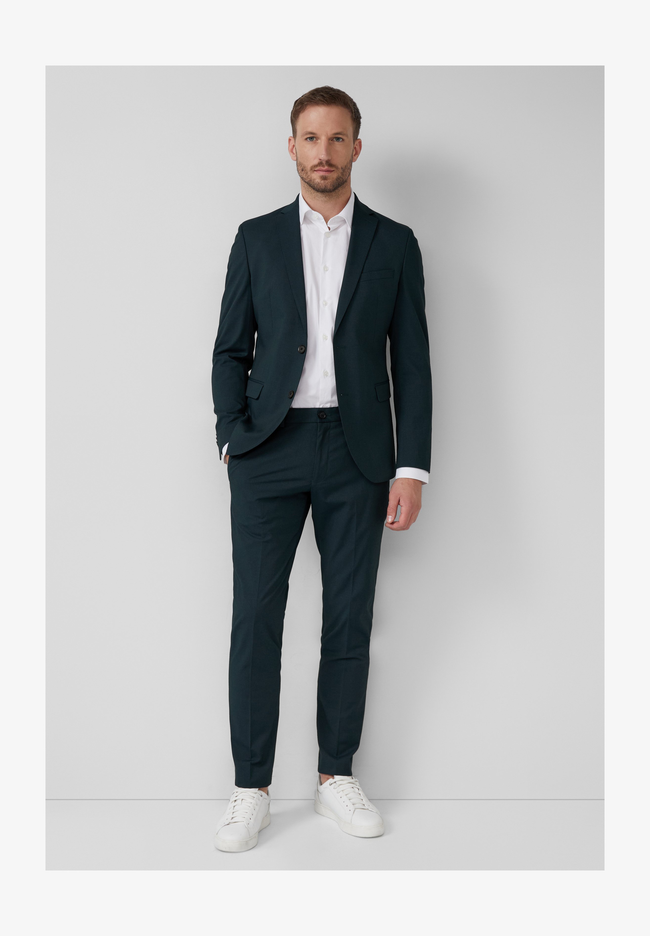 S.Oliver BLACK LABEL Blazer Uomo Slim Fit In Jersey Elastico, Con Tasche E Polsini, Collezione Casual Lavoro