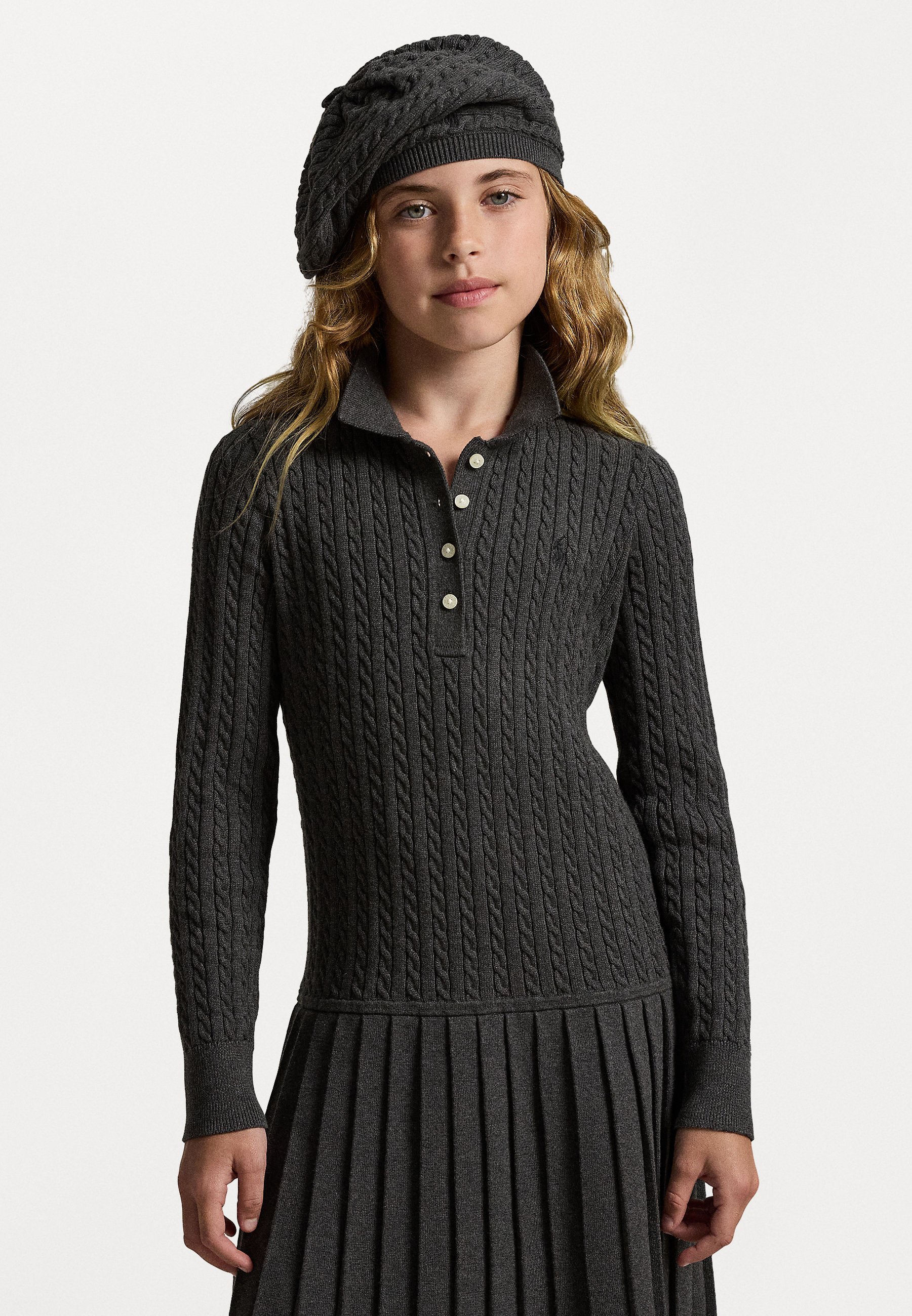 Polo Ralph Lauren Jumper dress windsor heather/grey Zalando