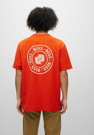 PREP - Print T-shirt - red sixteen