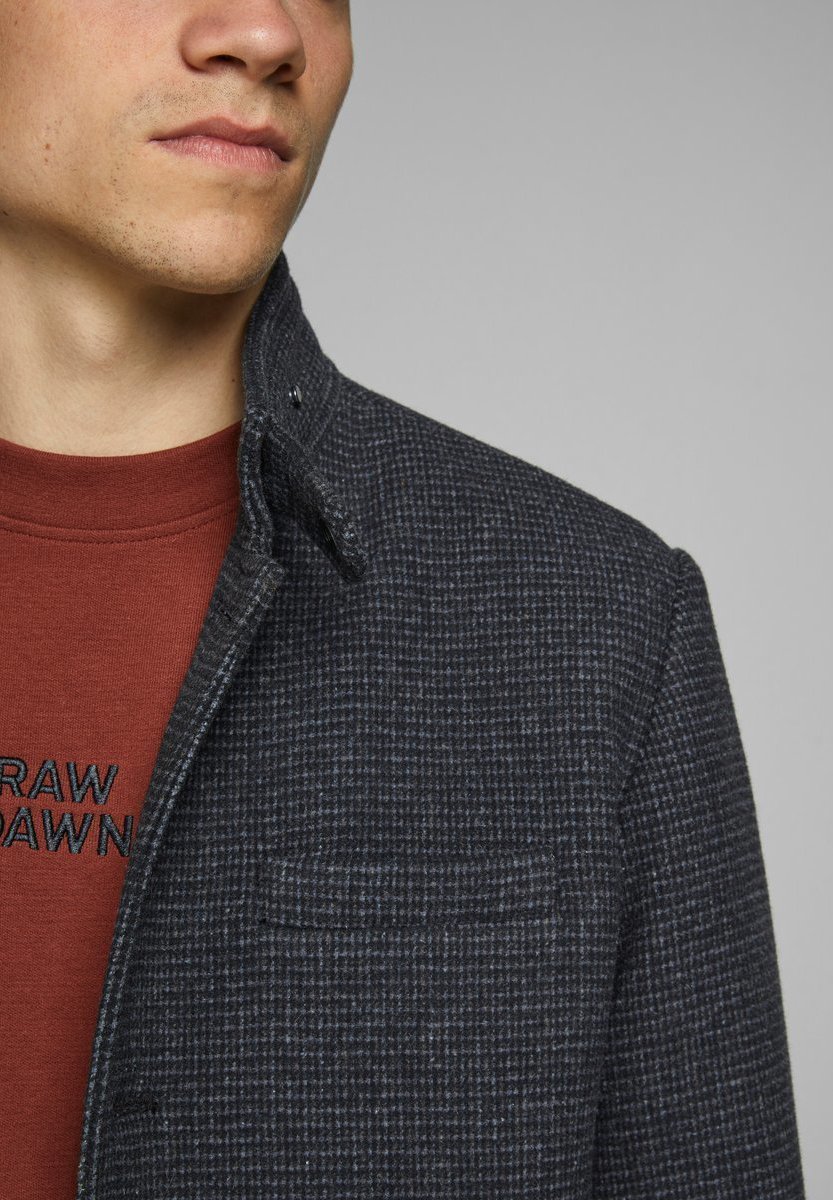 Jack \u0026 Jones PREMIUM JPRBLAMELTON - Abrigo clásico - dark grey melange/gris  oscuro jaspeado - Zalando.es