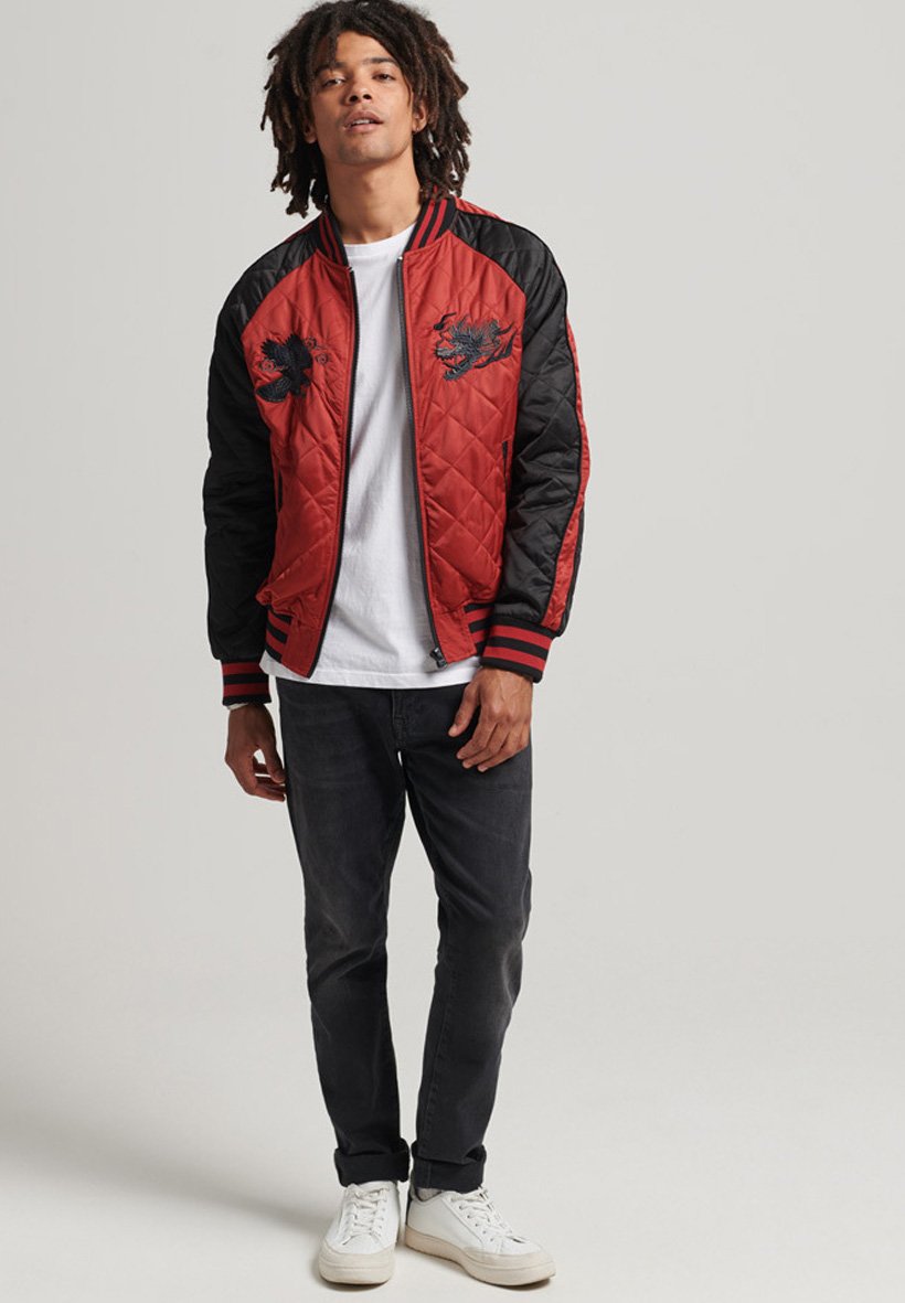 Superdry VINTAGE SUIKAJAN - Bomber 