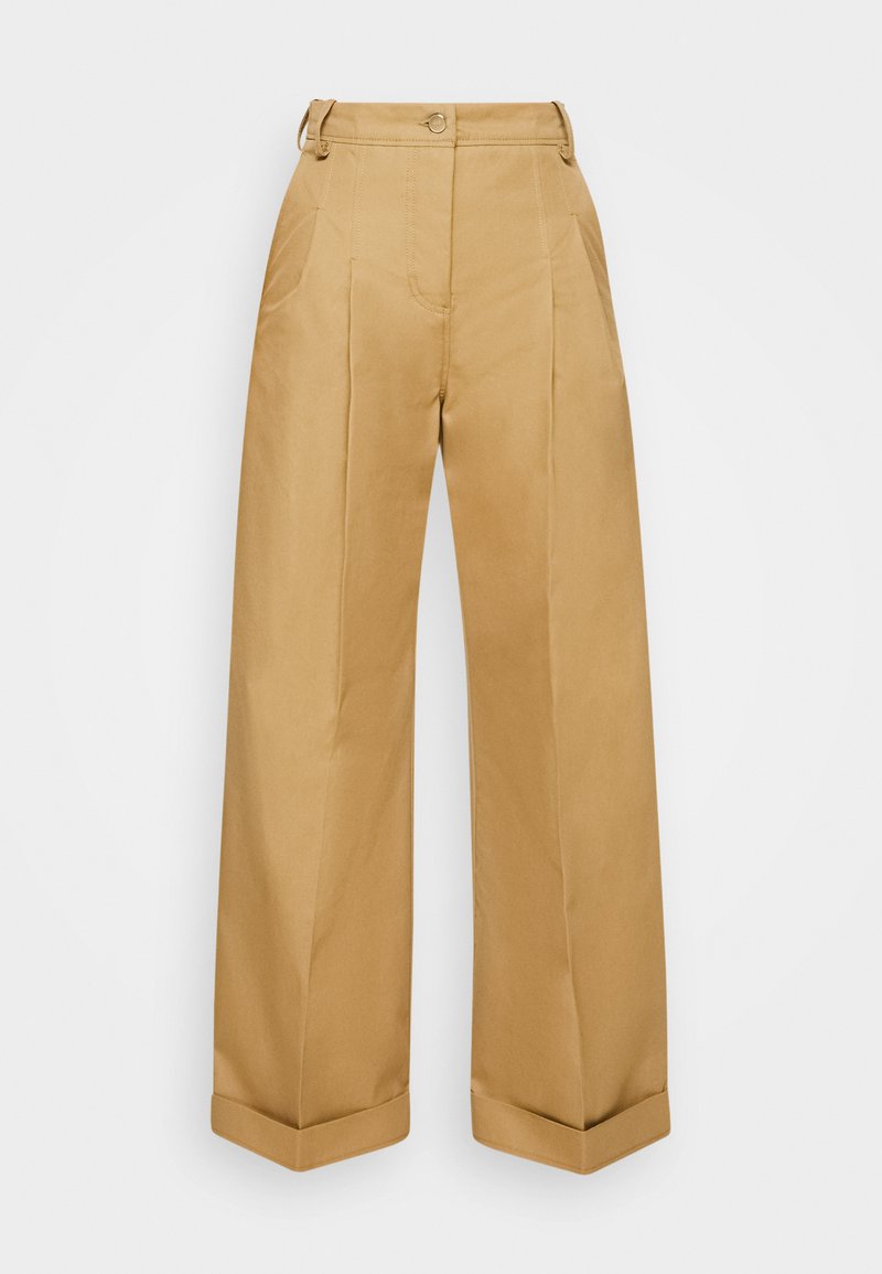 Damen Bekleidung | Victoria Victoria Beckham FLARED TROUSER Stoffhose sandstone/beige - FP57127 Damen Bekleidung | Victoria Victoria Beckham FLARED TROUSER Stoffhose sandstone/beige - FP57127