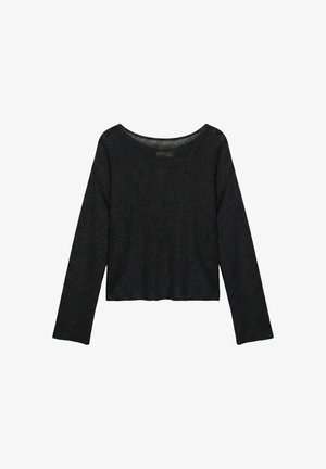 PULL&BEAR, RUSTIC - JUMPER - Pullover - black