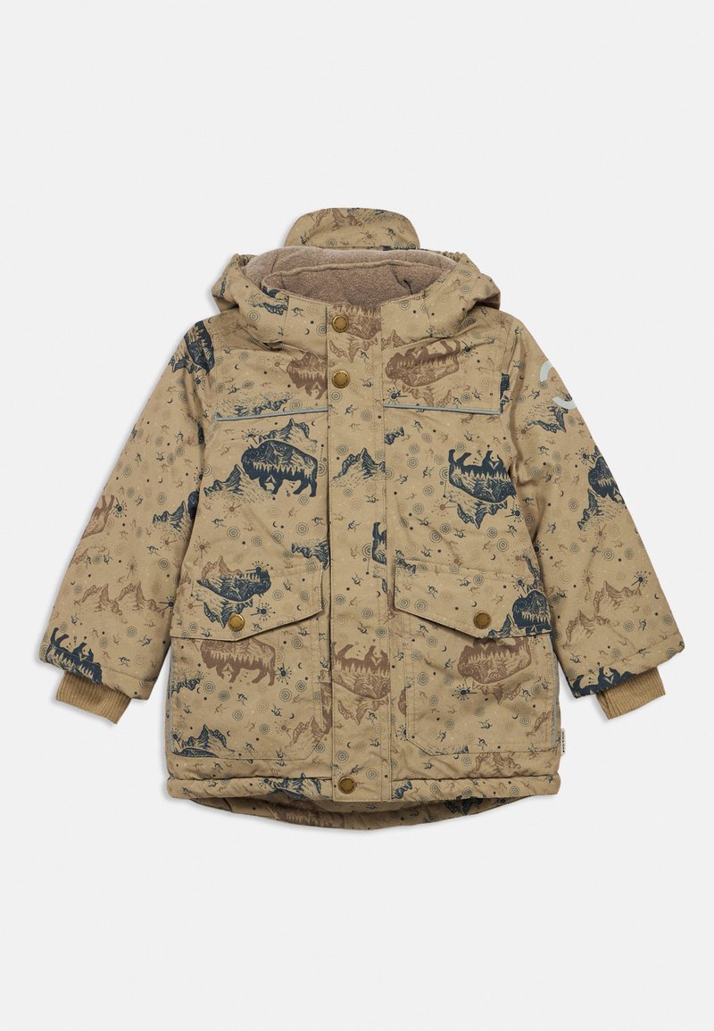 mikk-line Hardshell-jas lichtbruin