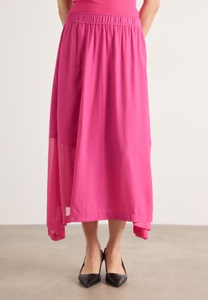 MIX MEDIA SKIRT - A-line skjørt - vivid pink