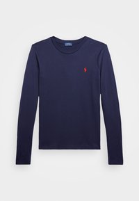 LONG SLEEVE JERSEY CREWNECK TEE - Bluză cu mânecă lungă - cruise navy