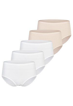 5 PACK - Trusser - weiß/beige