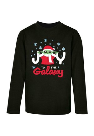 THE MANDALORIAN - TO THE GALAXY  - Long sleeved top - black