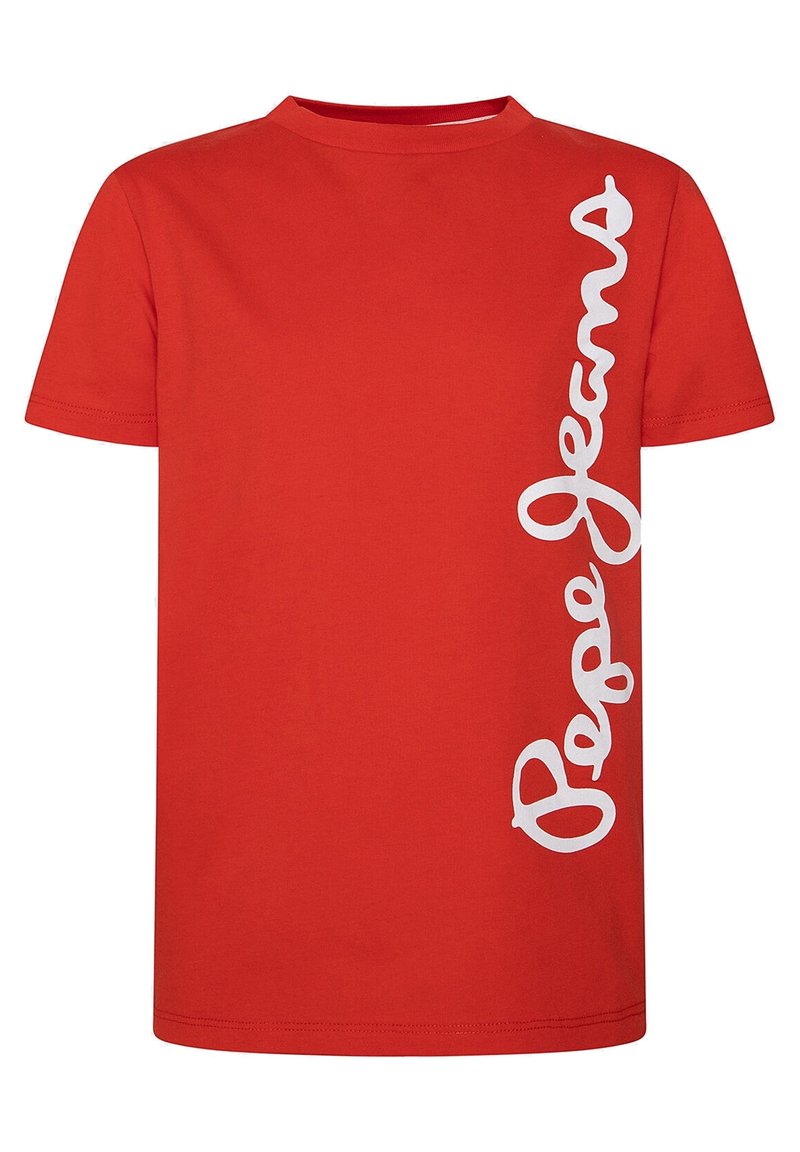 Pepe Jeans T-shirts print - red