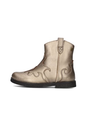VIKKI - Cowboy-/Bikerlaarsjes - goud