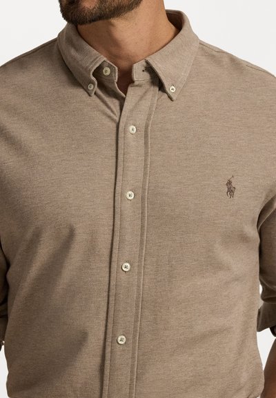 Polo Ralph Lauren Big & Tall FEATHERWEIGHT MESH SHIRT - Marškiniai - adirondack heather