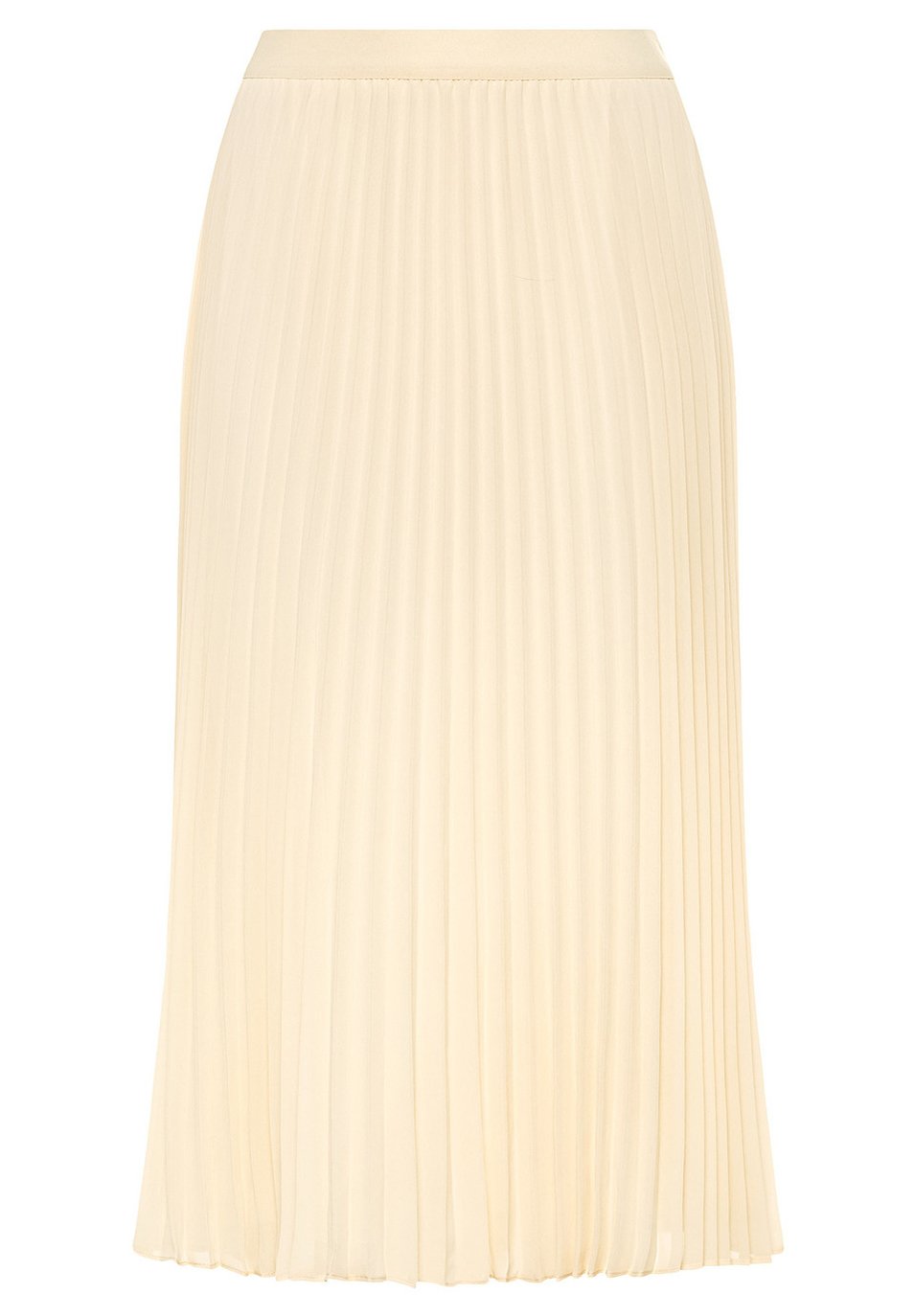 HALLHUBER Faltenrock - creme/weiß - Zalando.ch