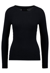 Strickpullover - black