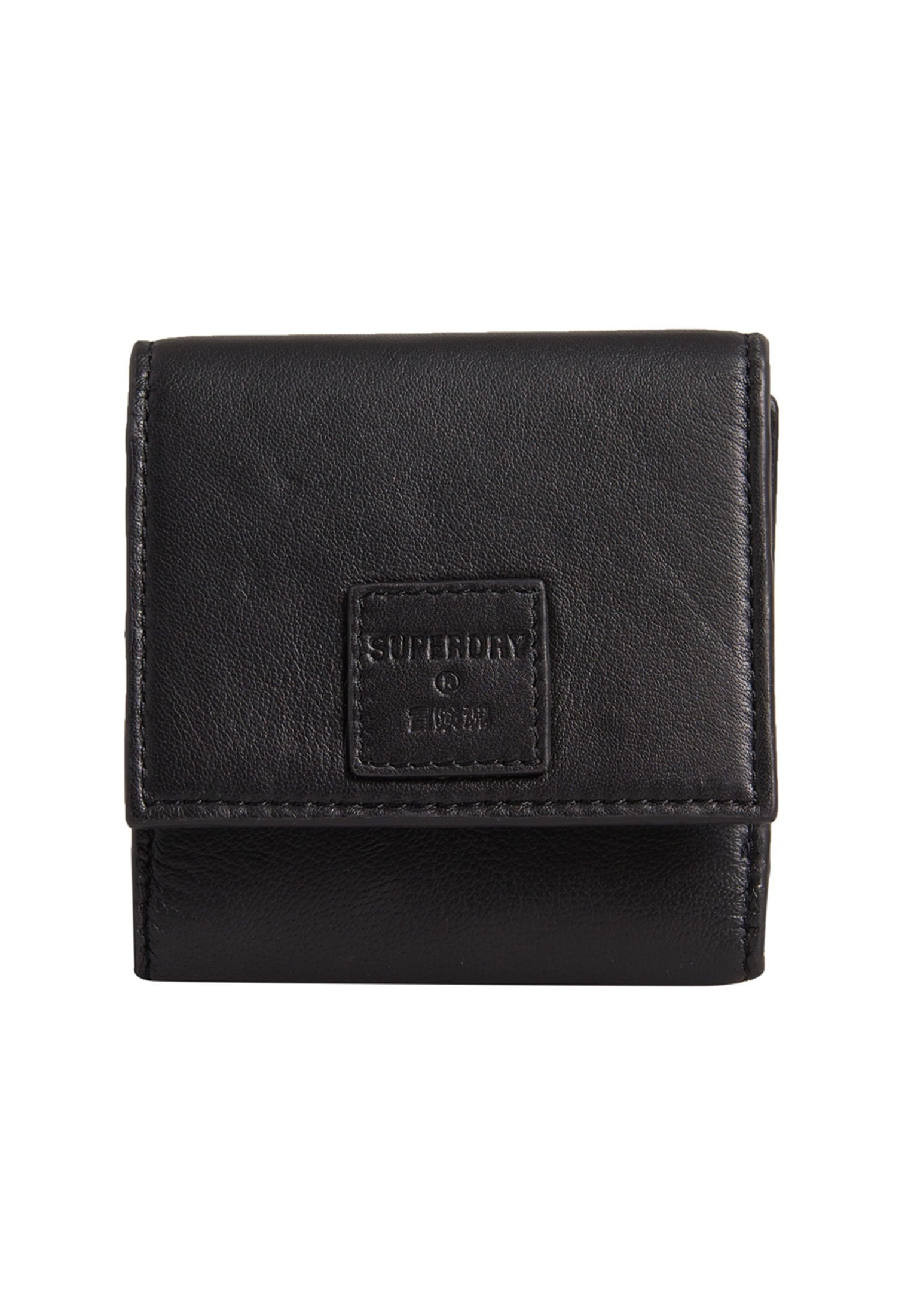 Superdry CULT STUDIOS SMALL FOLD Geldbörse black Superdry Geldbörse tan