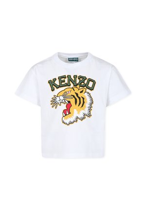 KENZO kids T-shirt imprimé - blanc