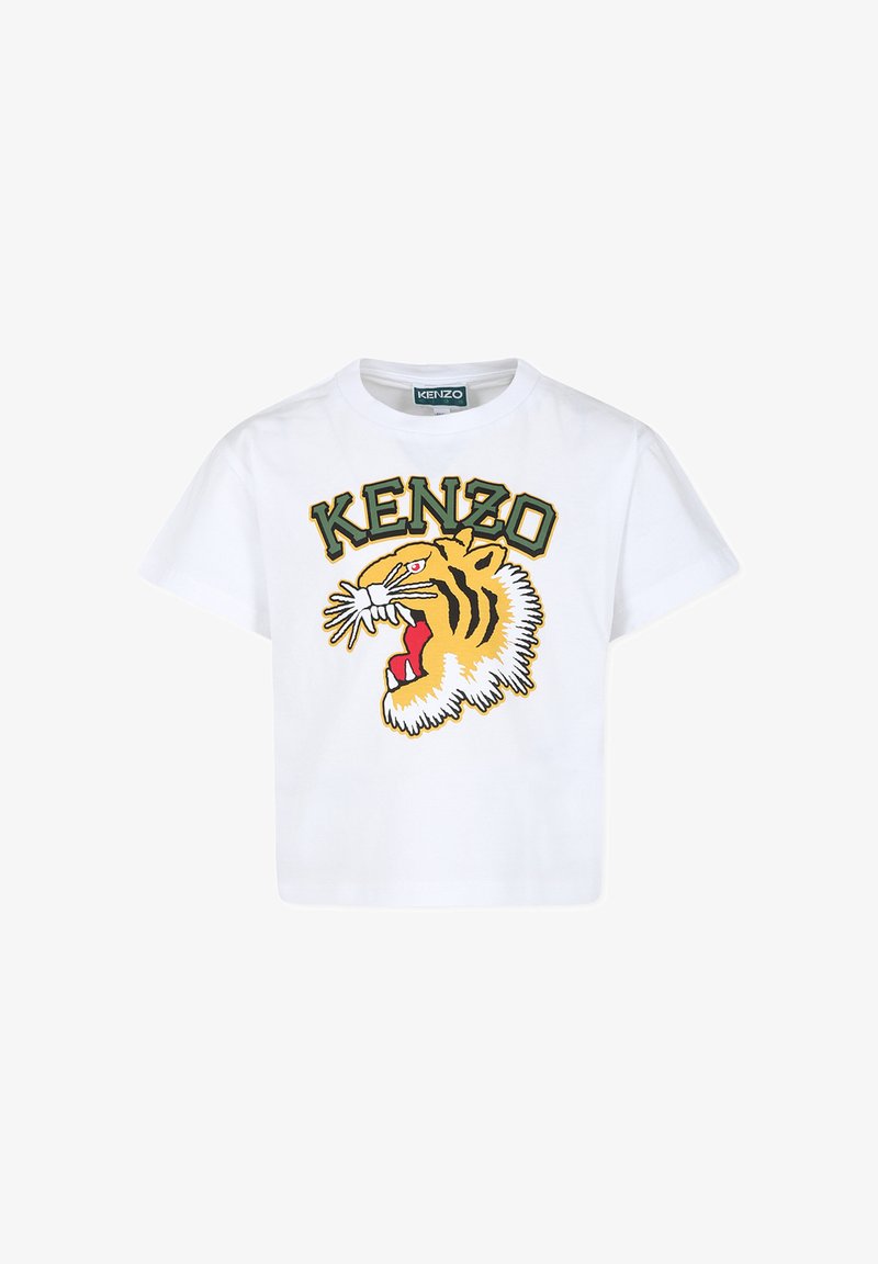 KENZO kids T-shirt imprimé - blanc