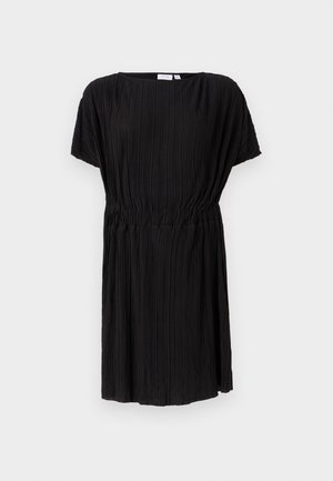 VILA VIPLIS SHORT DRESS - Day dress - black