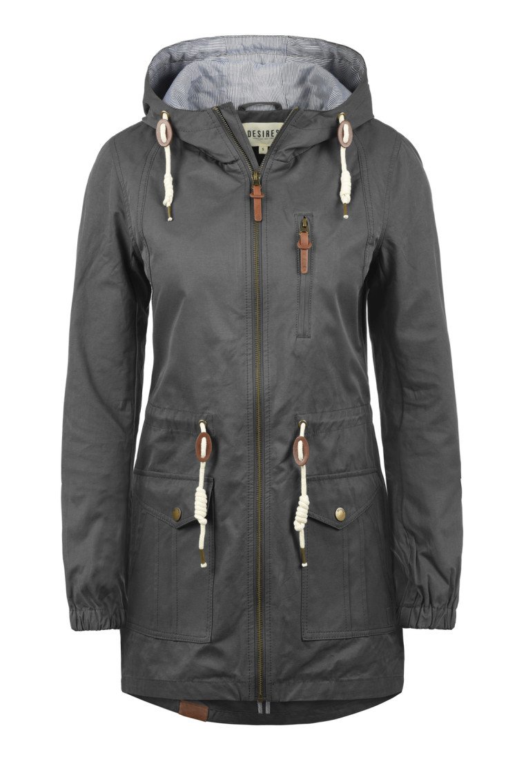 Damen Parkas | Desires INATA Kurzmantel dark grey/grau - XR37388 Damen Parkas | Desires INATA Kurzmantel dark grey/grau - XR37388