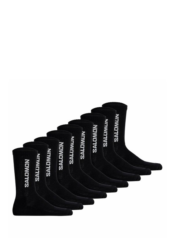 9 ER PACK - Sports socks - schwarz