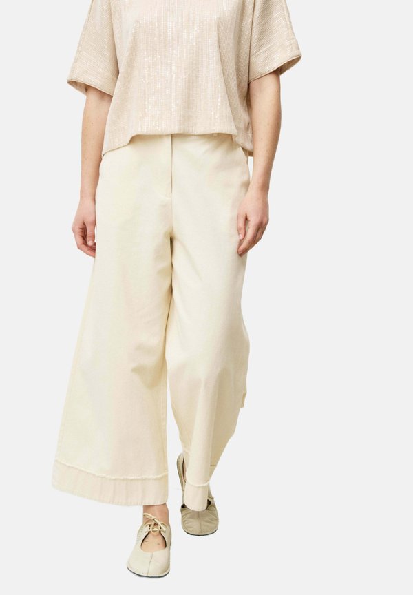 ARACELI - Stoffhose - creme