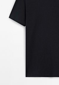 Massimo Dutti SHORT SLEEVE WITH CREW NECK - T-Shirt basic - dark blue