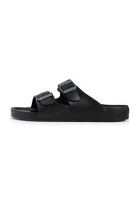 Pantolette flach - black