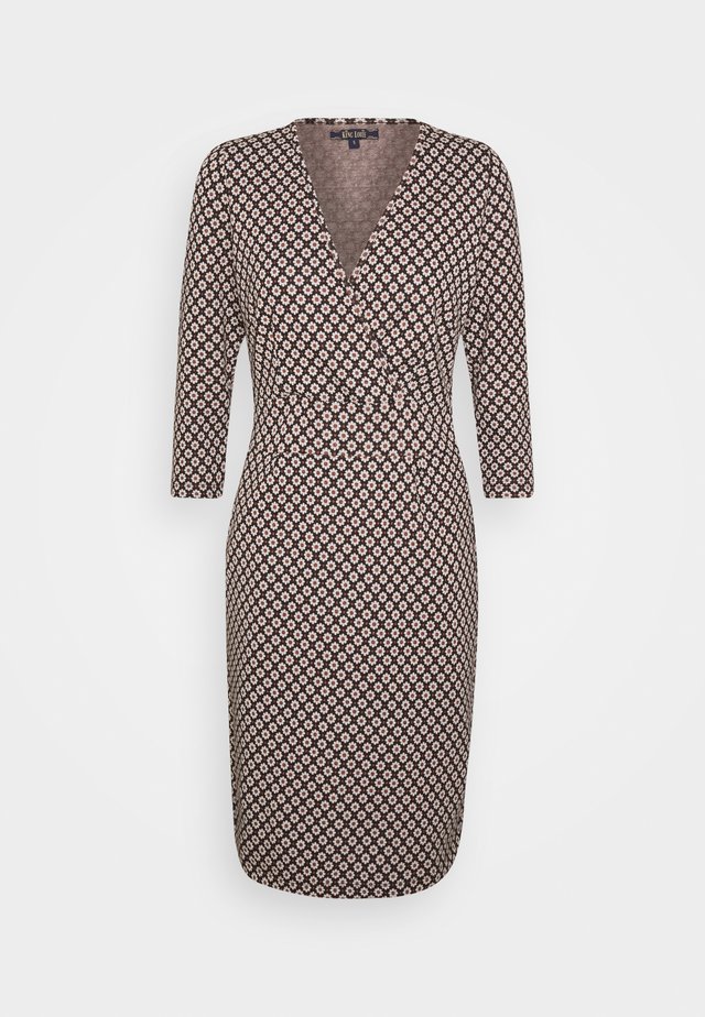 CROSS TULIP DRESS TATE - Etui-jurk - black