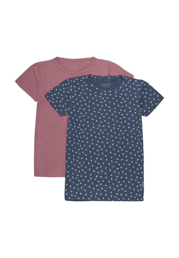 MIBASIC 2 PACK - Print T-shirt - mesa rose