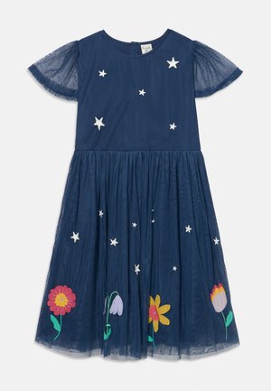 PENNY APPLIQUE PARTY DRESS - Koktélruha / Partiruha - navy blue