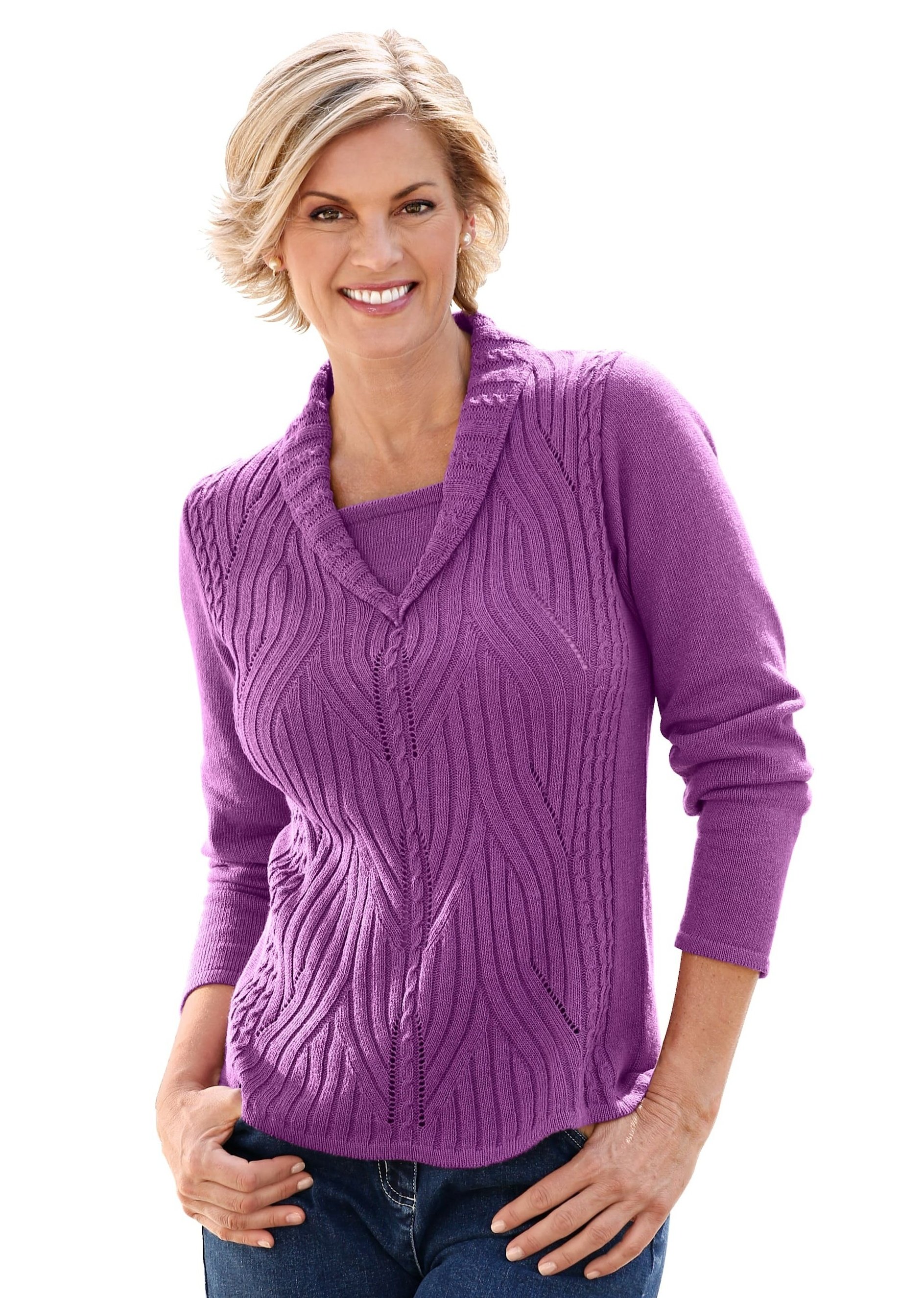 Damen Strickpullover Damen Strickpullover