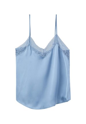 Terranova, EFFECT TANK - Maglia del pigiama - blu denim