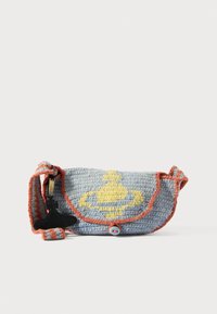 LUCKY HALFMOON BAG - Sac à main - blue/yellow