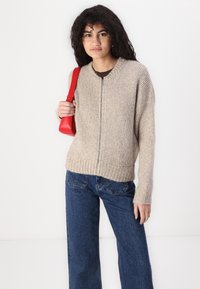 Gina Tricot Kardigan - beige melange