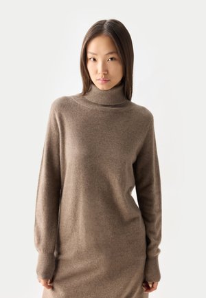 TURTLENECK  - Freizeitkleid - taupe