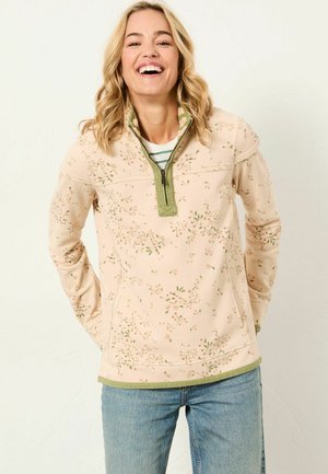 REGULAR FIT - CHERRY PRINT HALF NECK - Langarmshirt - multi