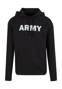 ARMY - Džemperis su gobtuvu - black