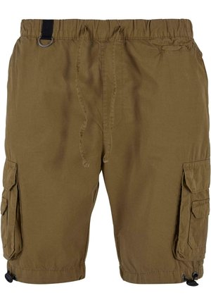 DOUBLE POCKET  - Shorts - darksand