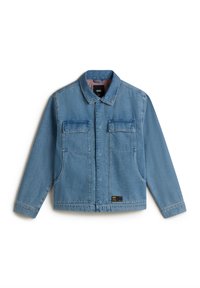 MCAVOY DENIM STATION - Farkkutakki - stonewash blue