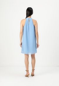 VILA VIEDEE HALTERNECK DRESS - Cocktail dress / Party dress - blissful blue