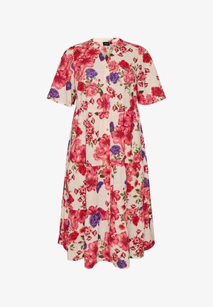Zizzi, Vestido camisero - rot