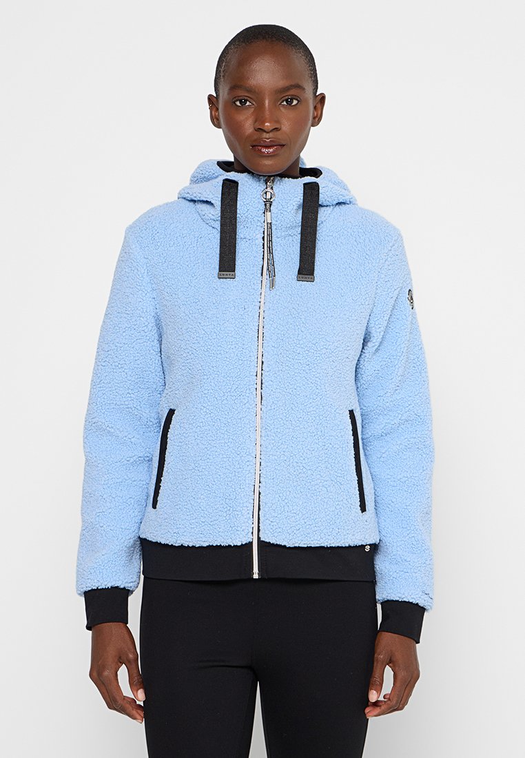 LUHTA Fleecejas lichtblauw