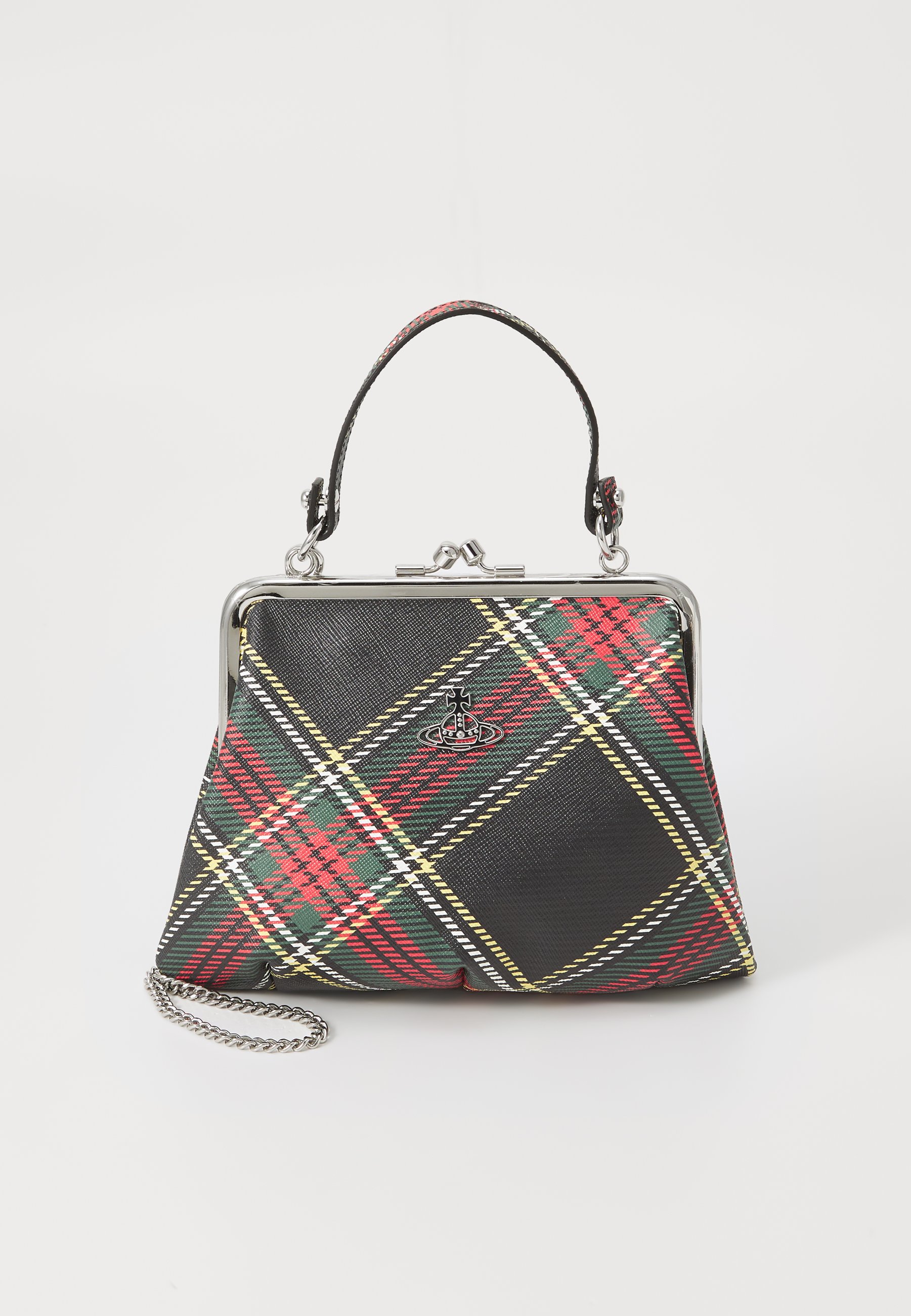 Vivienne Westwood GRANNY FRAME PURSE - Handbag - chelsea tartan Vivienne Westwood GRANNY FRAME PURSE - Handbag - chelsea tartan