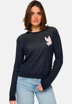 ROXY - Pullover - navy   rose pâle