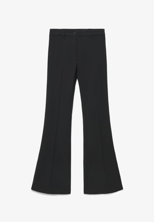 Calliope, PANTALONE LUNGO TINTA UNITA - Stoffhose - ultrablack